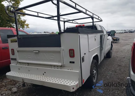 2019 Chevrolet Silverado 2500Hd Wt z USA, uszkodzony, nr VIN 2GC2CREG6K1117504